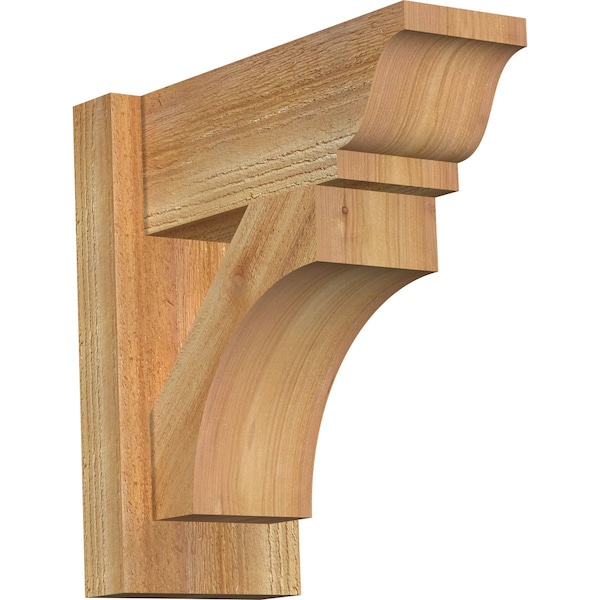 Ekena Millwork Westlake Traditional Rough Sawn Outlooker, Western Red Cedar, 6"W x 14"D x 14"H OUT06X14X14WTL01RWR - main